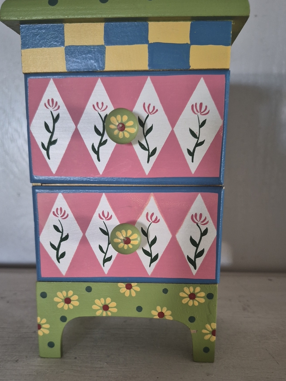 Hand-Painted Miniature 
Storage decoration Or Storage For jewelry etc.